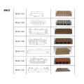 Extrusion de profilés WPC Machine(56) en plastique